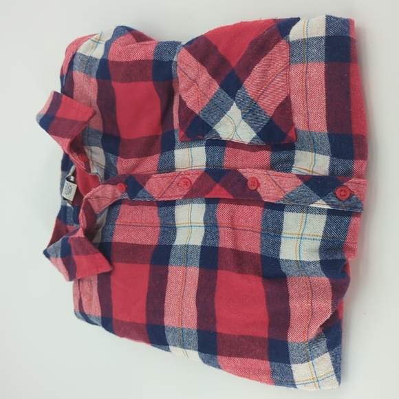 Arizona Red Blue and White Flannel, vintage - Picture 8 of 8